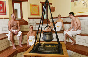Caldarium in der Römer-Sauna der Limes-Therme