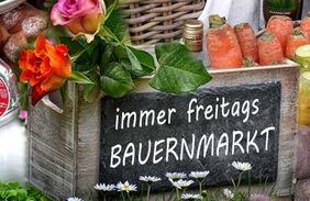jeden Freitag Bauenmarkt am Parkplatz der Limes-Therme