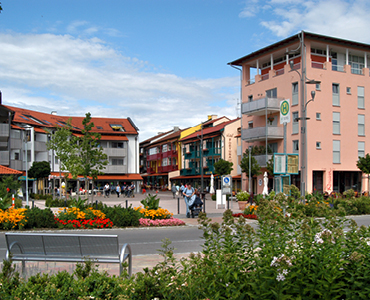 Passage im Ortskern von Bad Gögging
