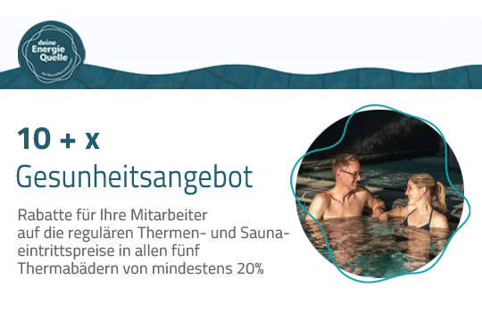 Mitarbeiter-Rabatte 10+x