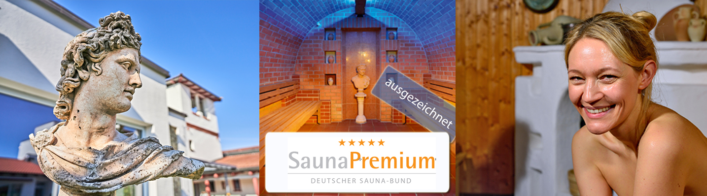 ausgezeichnet: Sauna premium