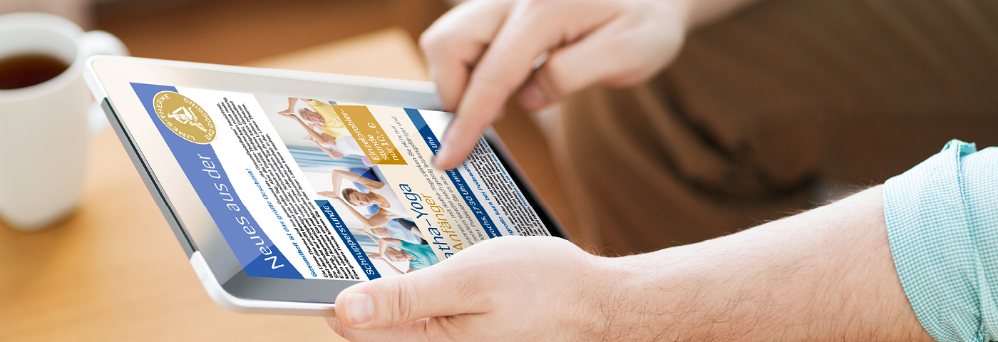 Newsletter Anmaledung