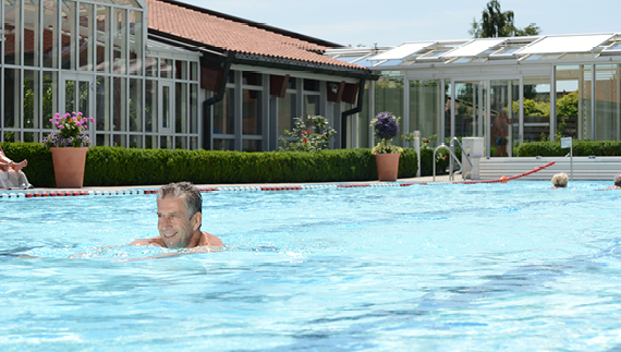 Außenbereich - Schwimmerbecken